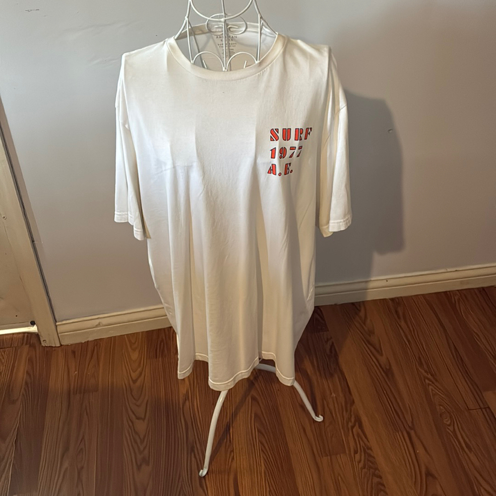 Vintage Y2K 2013 Mens x Large John Force Racing Nitro Car T-Shirt White